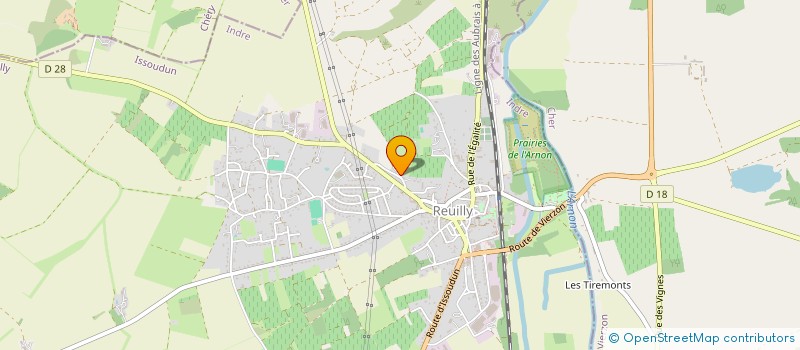 localisation de l'entreprise MONSIEUR ERWAN POITRENAUX à REUILLY