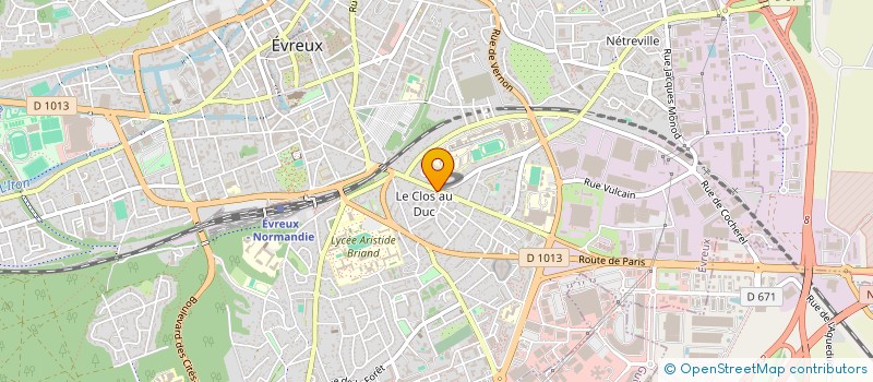 localisation de l'entreprise MONSIEUR ERWAN POLET  EVREUX