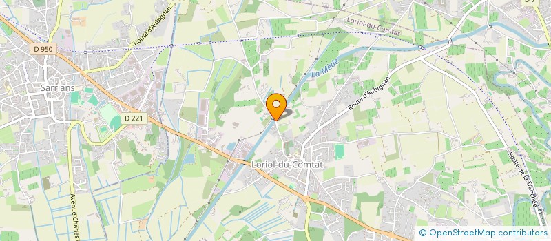 localisation de l'entreprise MONSIEUR ERWAN POTVIN  LORIOL-DU-COMTAT
