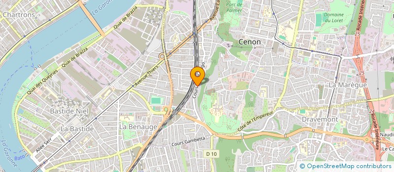 localisation de l'entreprise MONSIEUR ERWAN PRESSARD à CENON