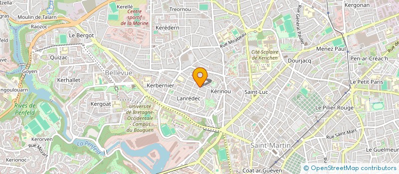 localisation de l'entreprise MONSIEUR ERWAN PRIGENT à BREST