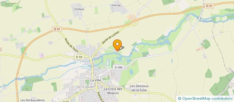 localisation de l'entreprise MONSIEUR ERWAN PRIGENT  LIGUEIL