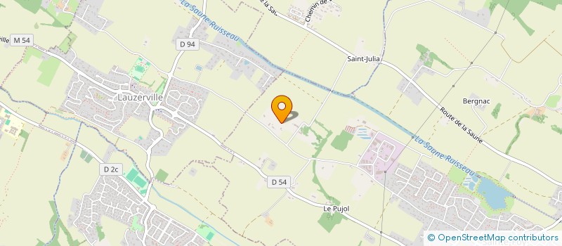 localisation de l'entreprise MONSIEUR ERWAN QUEVAREC à SAINTE-FOY-D'AIGREFEUILLE