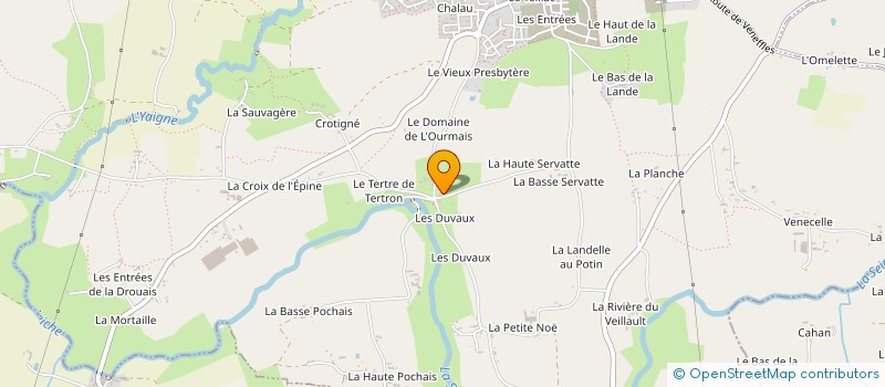 localisation de l'entreprise MONSIEUR ERWAN RAUDE  NOUVOITOU