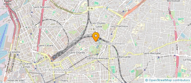 localisation de l'entreprise MONSIEUR ERWAN REDON à MARSEILLE