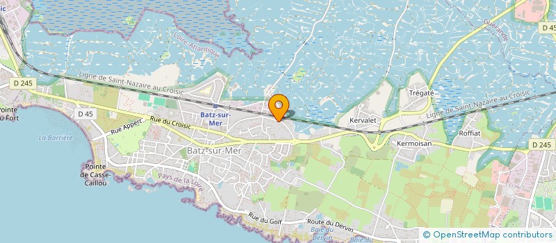 localisation de l'entreprise MONSIEUR ERWAN RIVALANT à BATZ-SUR-MER