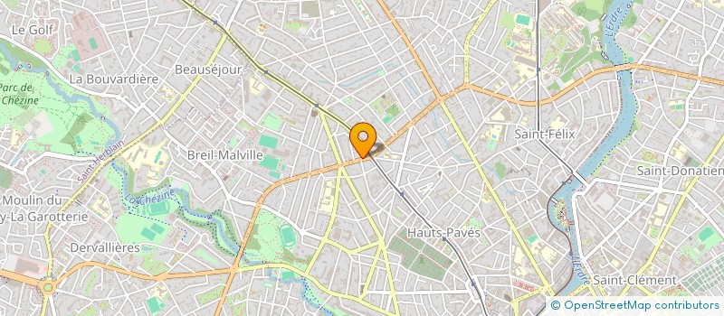 localisation de l'entreprise MONSIEUR ERWAN RIVET à NANTES