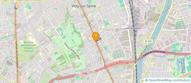 localisation de l'entreprise MONSIEUR ERWAN RIVOAL à VITRY-SUR-SEINE