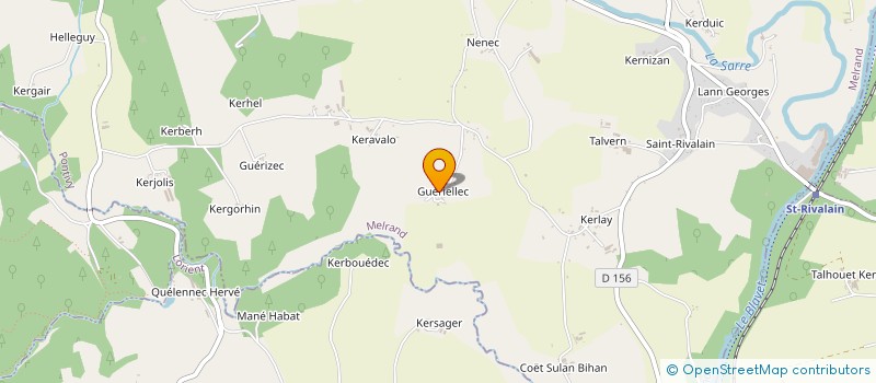 localisation de l'entreprise MONSIEUR ERWAN ROBERT  MELRAND