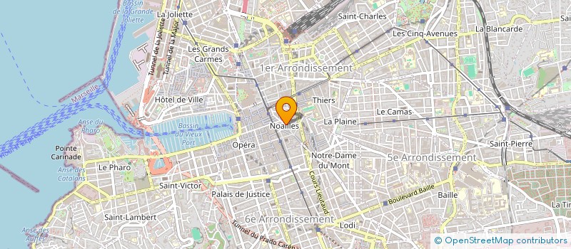 localisation de l'entreprise MONSIEUR ERWAN ROBIN à MARSEILLE