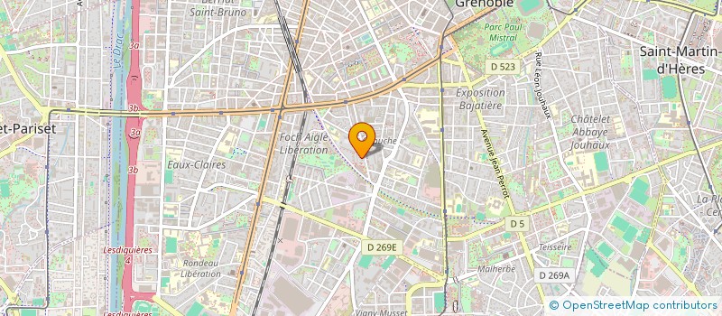 localisation de l'entreprise MONSIEUR ERWAN SADIMAN à GRENOBLE