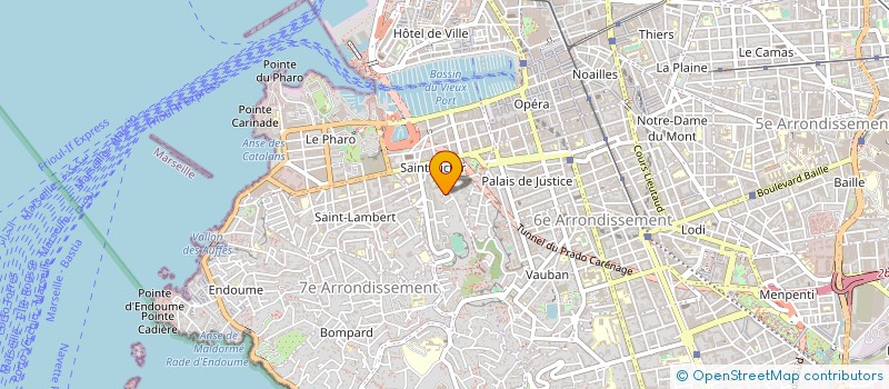 localisation de l'entreprise MONSIEUR ERWAN SANGAN à MARSEILLE