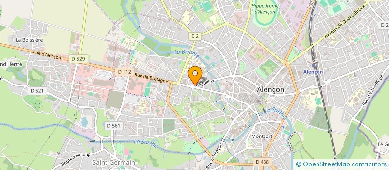 localisation de l'entreprise MONSIEUR ERWAN TALBI à ALENCON