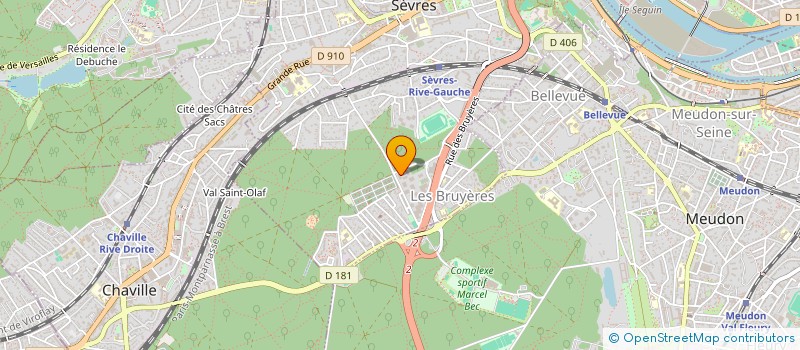 localisation de l'entreprise MONSIEUR ERWAN TARLE à SEVRES