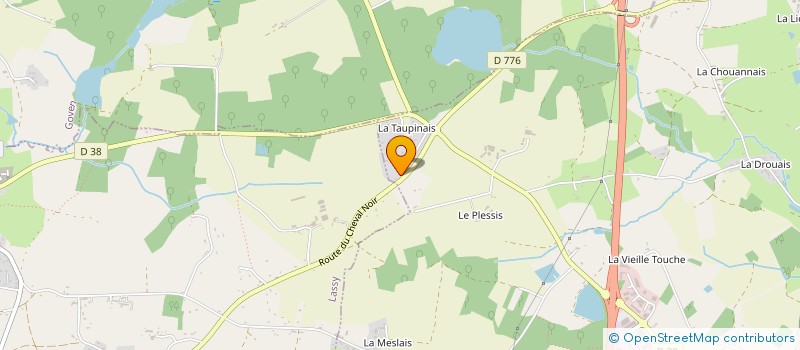 localisation de l'entreprise MONSIEUR ERWAN TATIN  GUICHEN