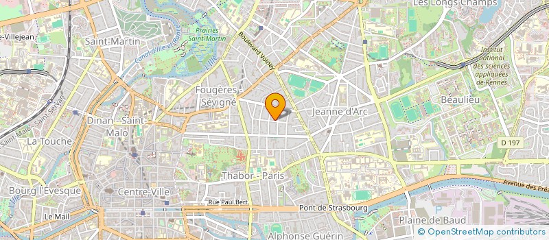 localisation de l'entreprise MONSIEUR ERWAN THIELIN  RENNES