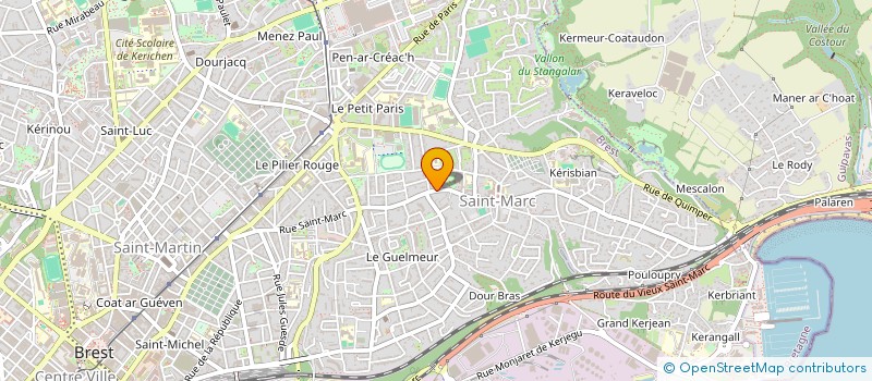 localisation de l'entreprise MONSIEUR ERWAN TOLENTIN à BREST