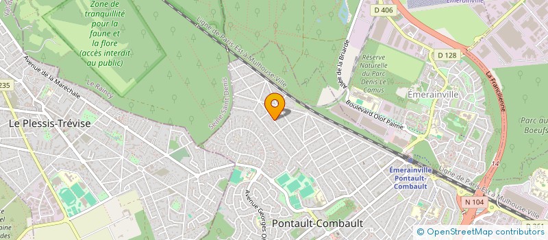 localisation de l'entreprise MONSIEUR ERWAN TOUTAIN à PONTAULT-COMBAULT