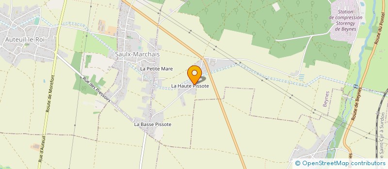 localisation de l'entreprise MONSIEUR ERWAN VELU à BEYNES