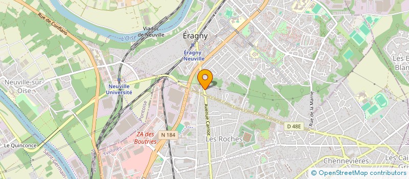 localisation de l'entreprise MONSIEUR ERWAN VEY  ERAGNY