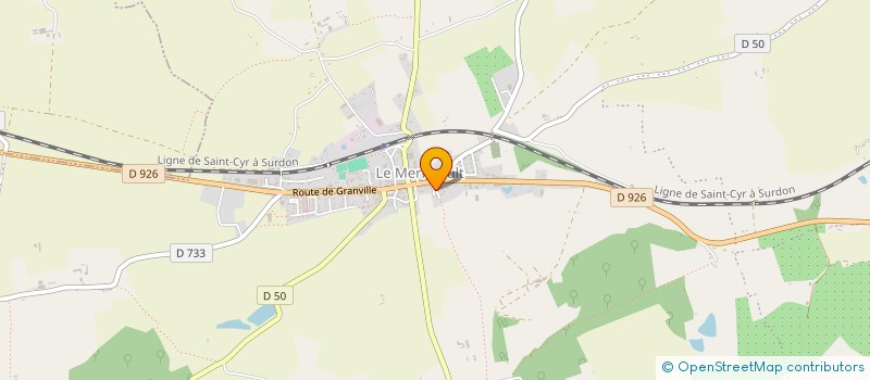 localisation de l'entreprise MONSIEUR ERWAN WACK à LE MERLERAULT