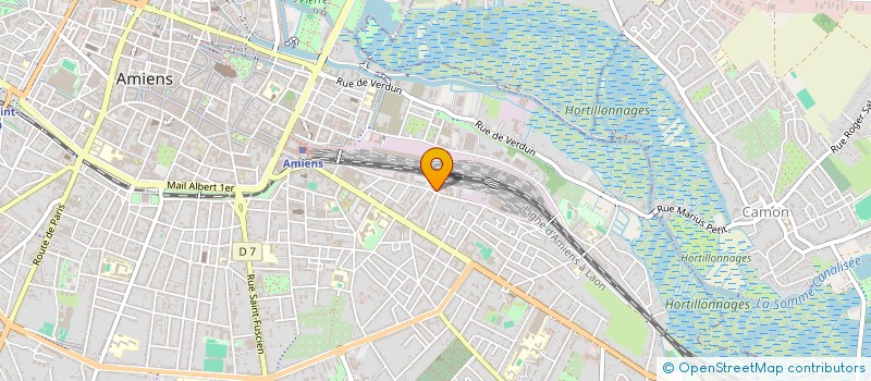 localisation de l'entreprise MONSIEUR ERWANN AMMAD  AMIENS