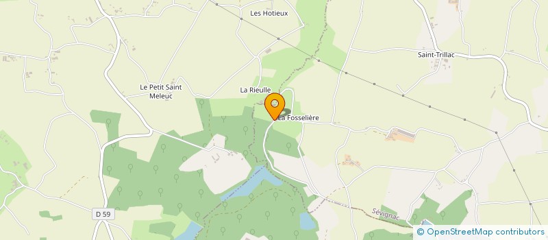 localisation de l'entreprise MONSIEUR ERWANN AUTESSERRE à SEVIGNAC