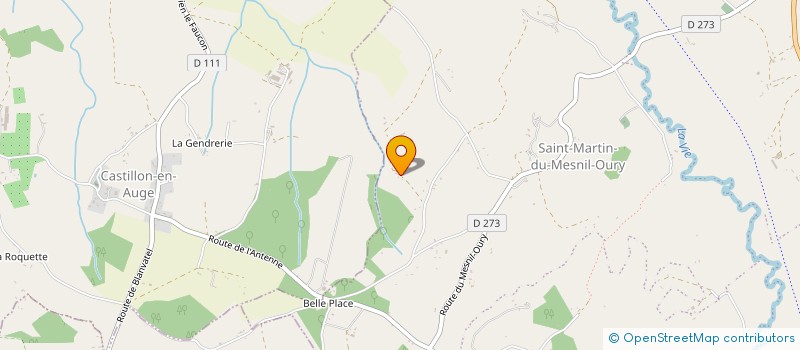 localisation de l'entreprise MONSIEUR ERWANN BARGUILLET  LIVAROT-PAYS-D'AUGE