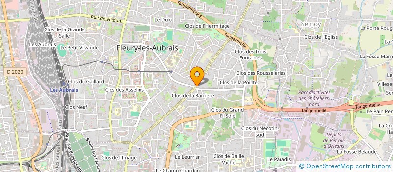 localisation de l'entreprise MONSIEUR ERWANN BOEHM à ORLEANS