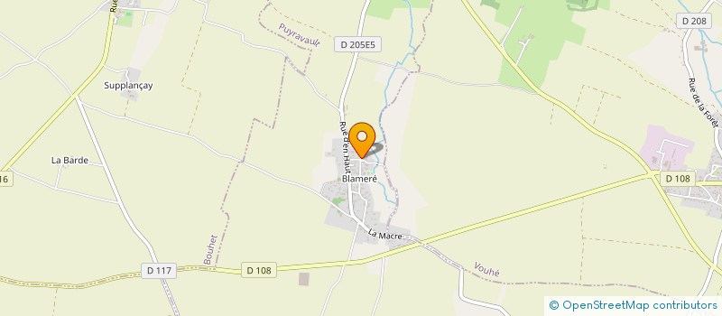 localisation de l'entreprise MONSIEUR ERWANN BONIOU  PUYRAVAULT