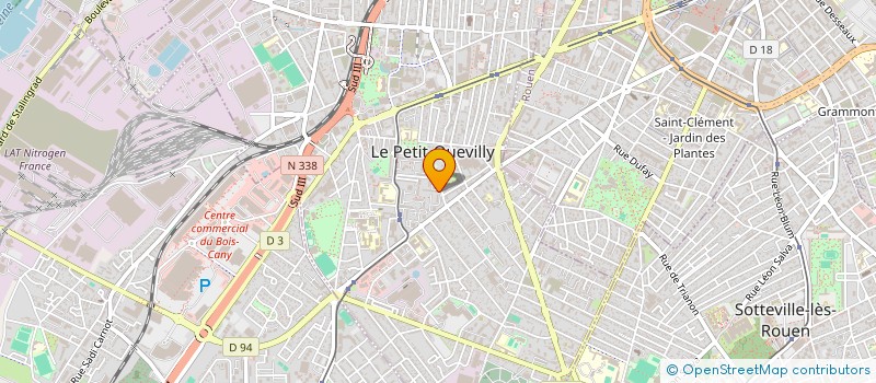 localisation de l'entreprise MONSIEUR ERWANN CLOLUS ERWANN  LE PETIT-QUEVILLY