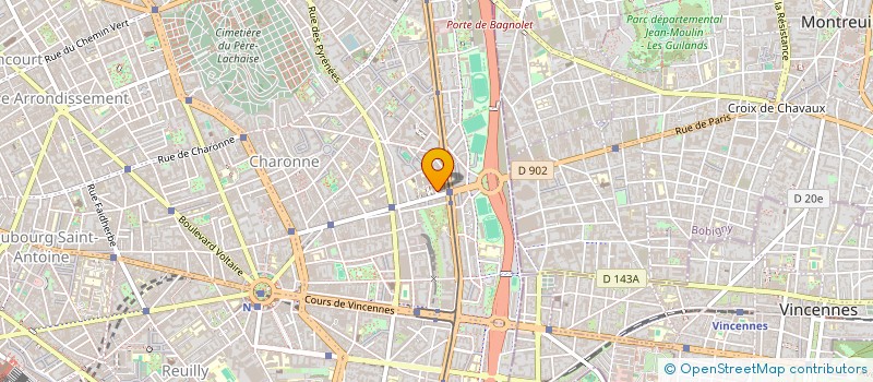 localisation de l'entreprise MONSIEUR ERWANN DAUGES  PARIS