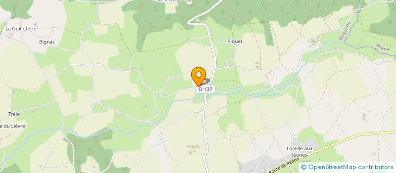 localisation de l'entreprise MONSIEUR ERWANN DOREAU  BEGANNE