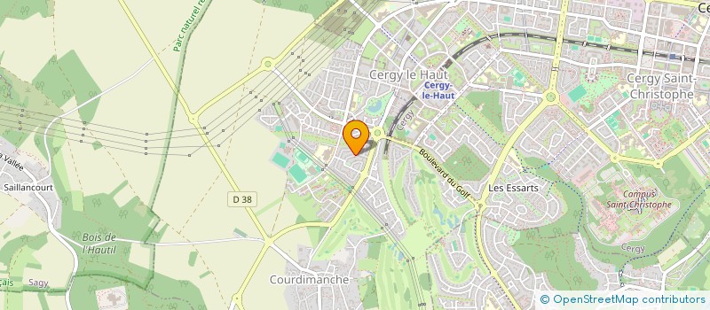 localisation de l'entreprise MONSIEUR ERWANN ECHARDOUR  COURDIMANCHE