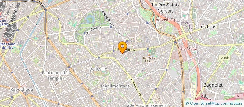 localisation de l'entreprise MONSIEUR ERWANN ERHEL  PARIS