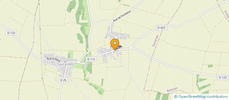 localisation de l'entreprise MONSIEUR ERWANN ESNAULT  GIVRAINES