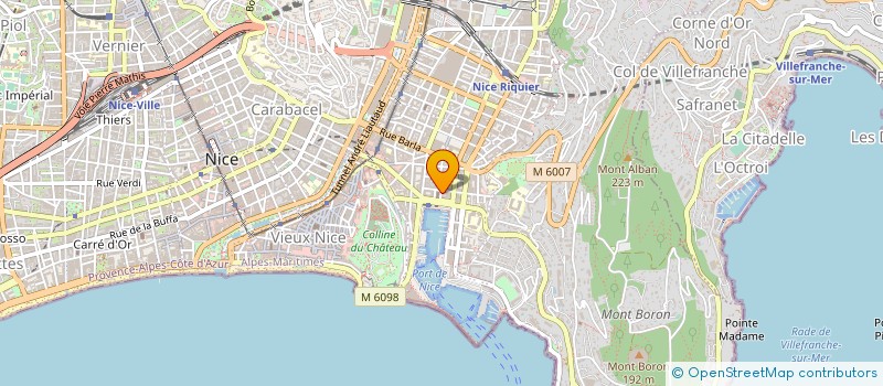 localisation de l'entreprise MONSIEUR ERWANN GUEGAN à NICE