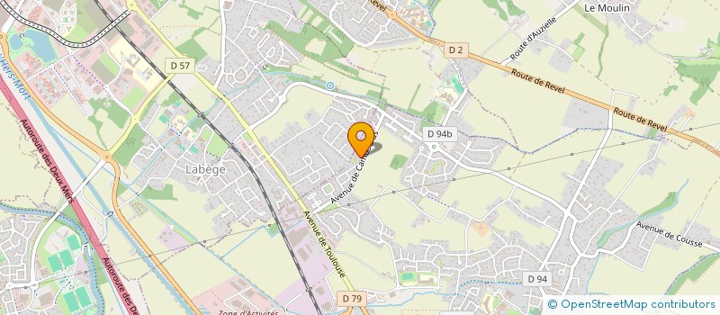 localisation de l'entreprise MONSIEUR ERWANN GUEGUEN  ESCALQUENS