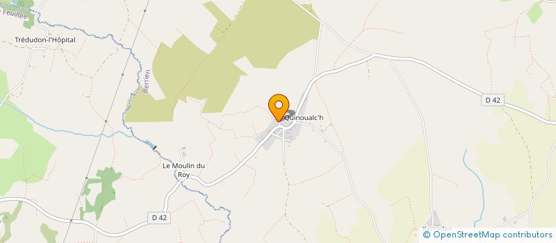 localisation de l'entreprise MONSIEUR ERWANN HUIBAN à BERRIEN