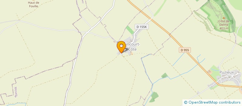 localisation de l'entreprise MONSIEUR ERWANN JEANPIERRE  ALAINCOURT-LA-COTE