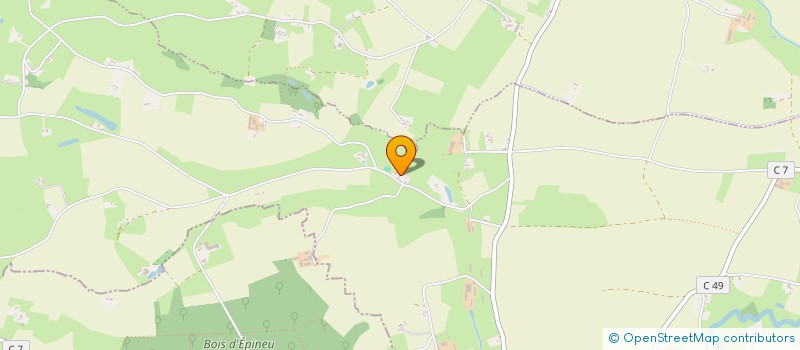 localisation de l'entreprise MONSIEUR ERWANN LE BOULANGER  RUILLE EN CHAMPAGNE