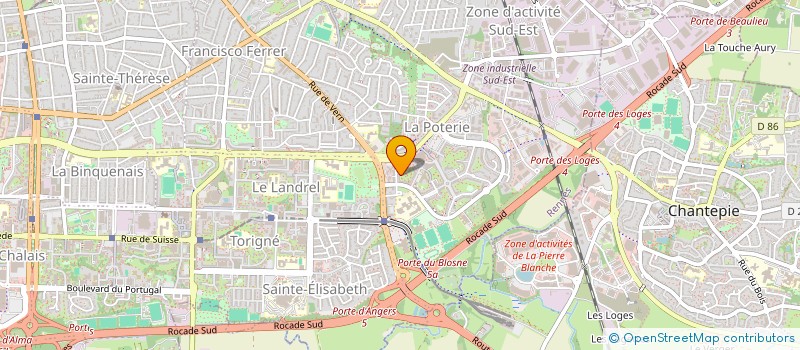 localisation de l'entreprise MONSIEUR ERWANN LE MAGUER  RENNES