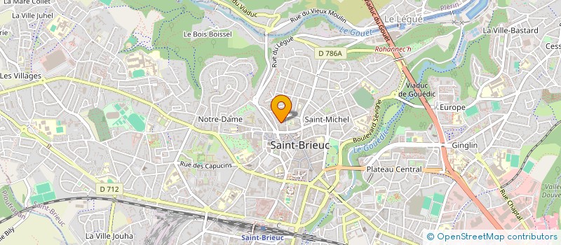 localisation de l'entreprise MONSIEUR ERWANN LE SAINT à SAINT-BRIEUC