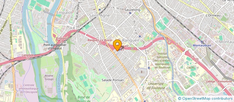 localisation de l'entreprise MONSIEUR ERWANN MERIC  TOULOUSE