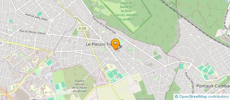 localisation de l'entreprise MONSIEUR ERWANN NIVERT à LE PLESSIS-TREVISE