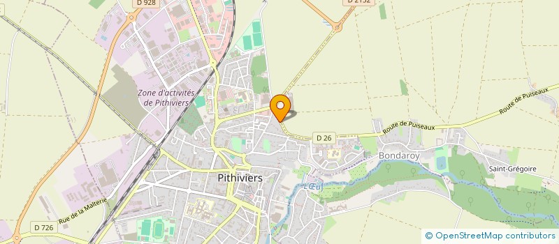 localisation de l'entreprise MONSIEUR ERWANN PENET à GIVRAINES