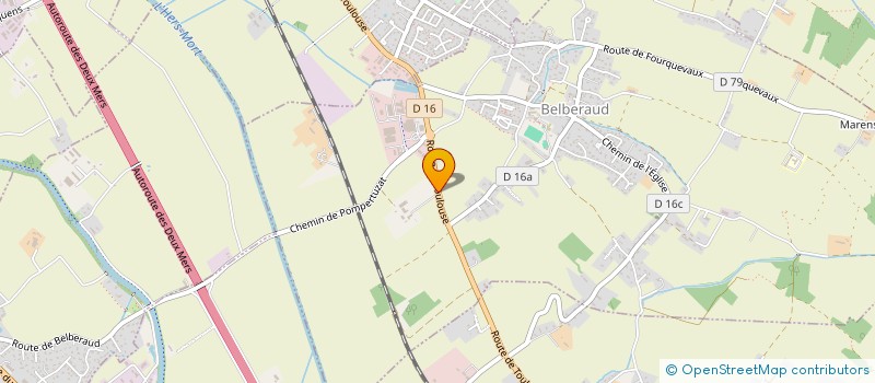 localisation de l'entreprise MONSIEUR ERWANN PERRETO  BELBERAUD