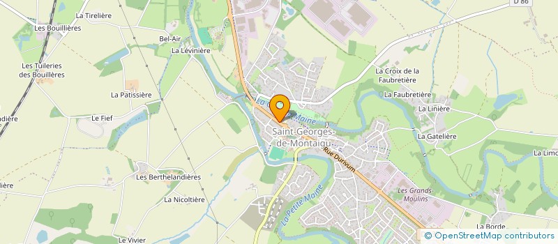 localisation de l'entreprise MONSIEUR ERWANN RICHARD à MONTAIGU-VENDEE