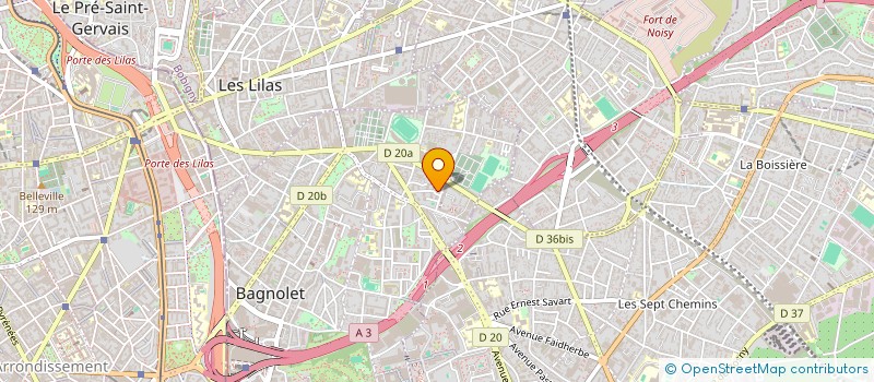 localisation de l'entreprise MONSIEUR ERWANN TANKEU à BAGNOLET