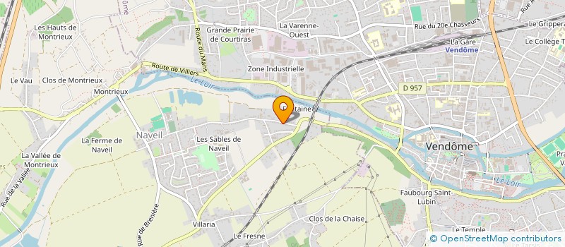 localisation de l'entreprise MONSIEUR ERWANN TROADEC  NAVEIL